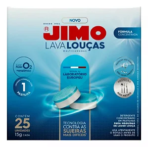 Pastilha Para Lava Louça 25un - JIMO
