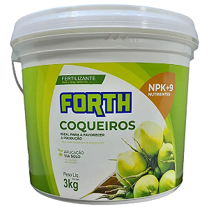 Fertilizante Para Coqueiros 3kg - Forth