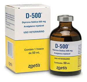 Analgésico D-500 Injetável Bovinos 50ml - Zoetis