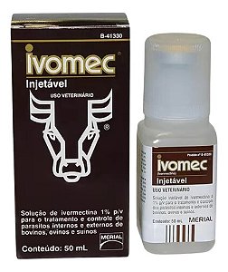 Ivomec Vermífugo 50 Ml - Boehringer