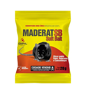 Raticida MadeRat SB Soft Bait 20g - Dipil