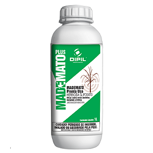 Herbicida Liquido Mademato Plus 1% Glifosato 1L - Dipil