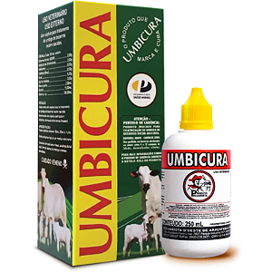 Umbicura Tratamento De Umbigo De Bezerro Antisséptico 250ml