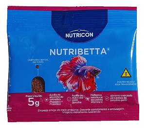 Ração Para Betta Extrusado - Nutricon