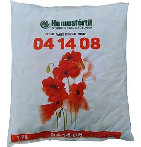 Fertilizante Npk 04-14-08 1kg- Humusfertil