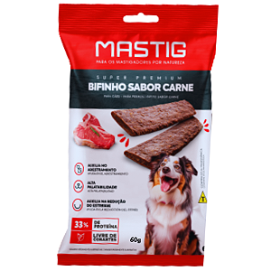 Bifinho Sabor Carne 60g- Mastig