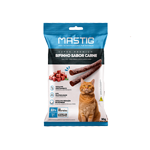 Bifinho de Carne p/ Gatos 30g - Mastig