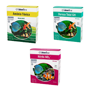 Kit Teste De Amônia, Nitrito E Dureza Gh - Alcon