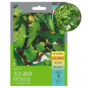 Sementes Salsa Graúda Portuguesa 1,190 Sementes Multi- Isla
