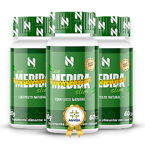 Na Medida Slim - Composto Natural | Combo com 3 Und