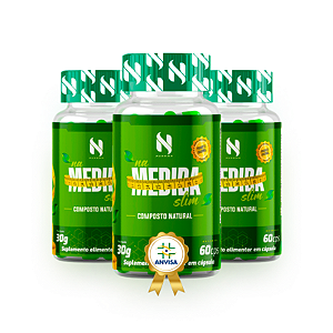 Na Medida Slim - Composto Natural | Combo com 3 Und