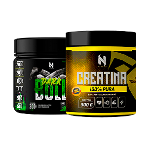 Combo Creatina + Pré-Treino Dark Bull Limão