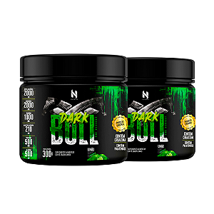 Combo Dark Bull Pré-Treino Limão | 2 und.