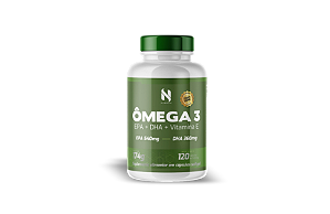ÔMEGA 3  EPA + DHA + Vitamina E - 120 caps
