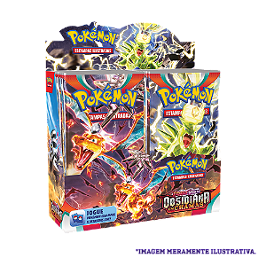 Box Display Pokémon TCG Obsidiana Em Chamas
