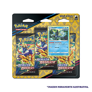 Blister Triplo Pokémon TCG Realeza Absoluta