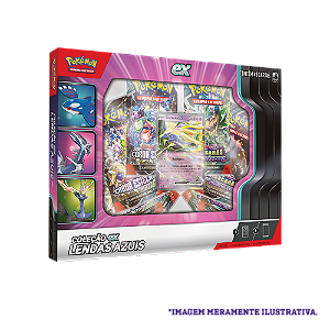 Box Pokémon TCG Coleção Lendas Azuis - Xerneas EX