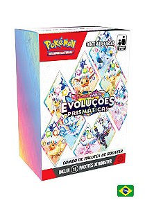 Combo de Booster Pokémon TCG Evoluções Prismáticas