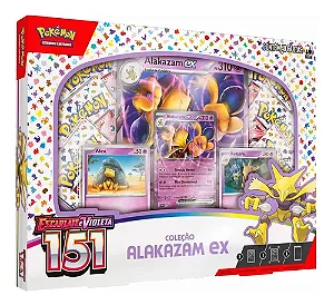 Box Pokémon TCG 151 Alakazam