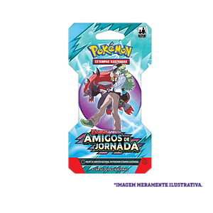 Booster Unitário Pokémon TCG Amigos de Jornada