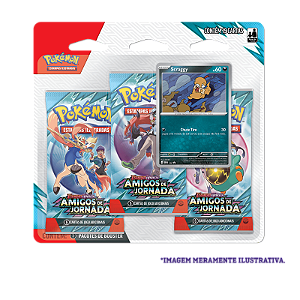 Blister Triplo Pokémon TCG Amigos de Jornada - Scraggy