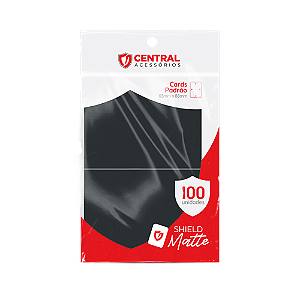 Central Shield Matte Preto