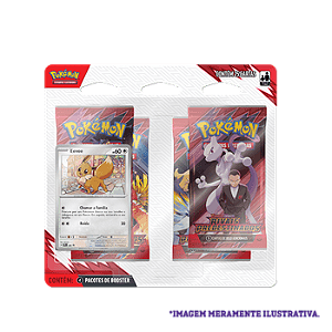 Blister Quadruplo Pokémon TCG Rivais Predestinados