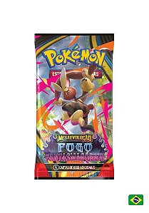 Booster Avulso Pokémon TCG Fogo Fantasmagórico