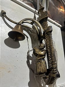 Campainha de Padre de Ferro & Sino de Bronze