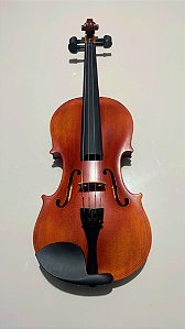 Violino 4/4 Estudante Laminado Ajustado com Luthier com Arco E Semicase