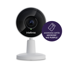 Câmera Wifi Hd Imx1 + Cartão Micro-sd 32Gb Intelbras