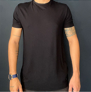 Camisa Soft Masculina Preta