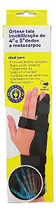 ORTESE TALA IMOBILIZACAO DE QUARTO E QUINTO DEDOS