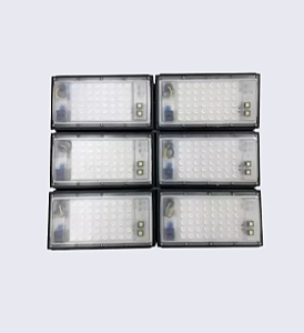 Refletor de LED 600W para Campo | Quadra IP67 Flood Light 6 Módulos N1