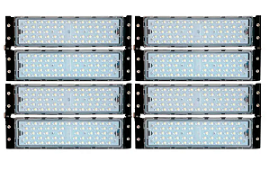 Refletor Holofote Modular 800w Led Holofote IP67 Industrial Branco Frio