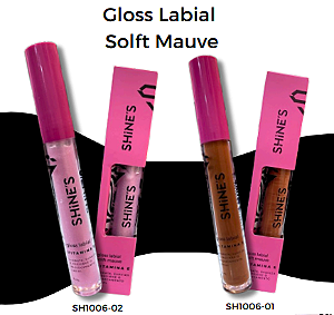 Gloss Labial Solft mauve Shine's