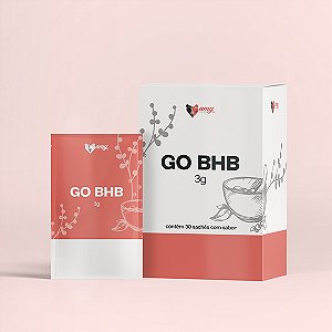 GO BHB 3 GRAMAS – 30 SACHÊS – SABOR LARANJA