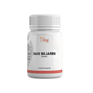 SAIS BILIARES 300MG - 60 CÁPSULAS