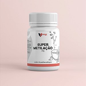 SUPER METILAÇÃO - 30 PASTILHAS SUBLINGUAIS