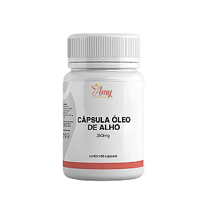 ÓLEO DE ALHO 250mg – 60 Cápsulas