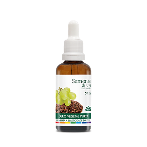ÓLEO VEGETAL SEMENTE DE UVA 50ML