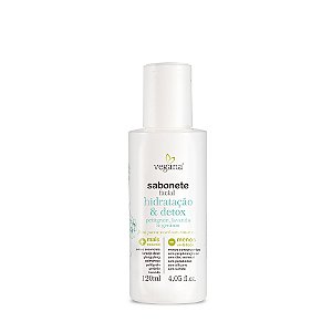 VEGANA SABONETE FACIAL HIDRATACAO E DETOX 120ML