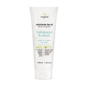 VEGANA ESFOLIANTE FACIAL HIDRATACAO E DETOX 100ML
