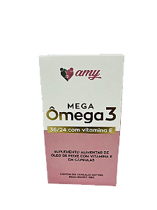 MEGA ÔMEGA 3 AMY - 120 CÁPSULAS