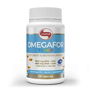 Ômegafor Family - 120 Cápsulas