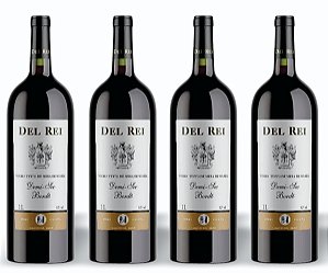 Box Com 4 - Vinho Del Rey Com 4 Demi Sec 1l