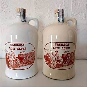 Cachaça Luiz Alves Ouro E Prata 700ml Porcelana - Spezia