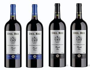 Box Misto - Vinho Del Rey Com 2 Tinto Suave 2 Tinto Seco