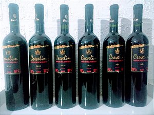 Kit 06 Vinhos Crevelim Tinto Suave 750ml