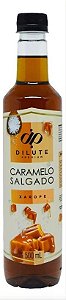 Xarope para Soda Italiana Caramelo Salgado Dilute Aquamix 500ml